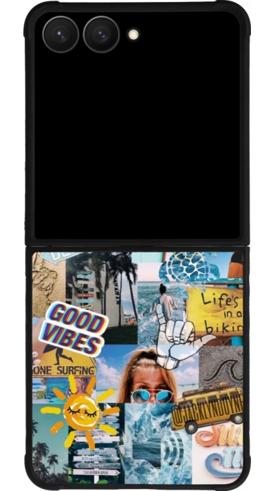 Samsung Galaxy Z Flip7 Case Hülle - Silikon schwarz Summer 2021 15