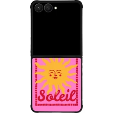 Samsung Galaxy Z Flip7 Case Hülle - Silikon schwarz Sun sun 2026