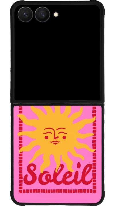 Samsung Galaxy Z Flip7 Case Hülle - Silikon schwarz Sun sun 2026