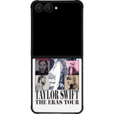Coque Samsung Galaxy Z Flip7 - Silicone rigide noir Taylor Swift The Eras Tour