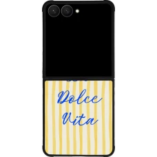 Samsung Galaxy Z Flip7 Case Hülle - Silikon schwarz The good life 2026