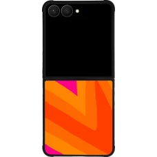 Samsung Galaxy Z Flip7 Case Hülle - Silikon schwarz Valentine 2024 heart gradient
