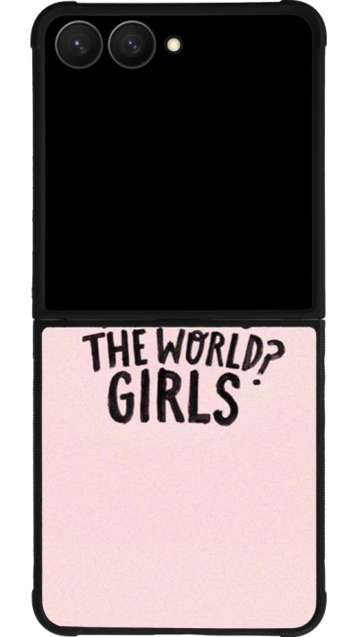 Samsung Galaxy Z Flip7 Case Hülle - Silikon schwarz Womens day 2026 3