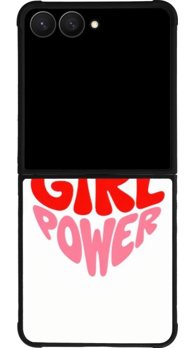Samsung Galaxy Z Flip7 Case Hülle - Silikon schwarz Womens day 2026 6