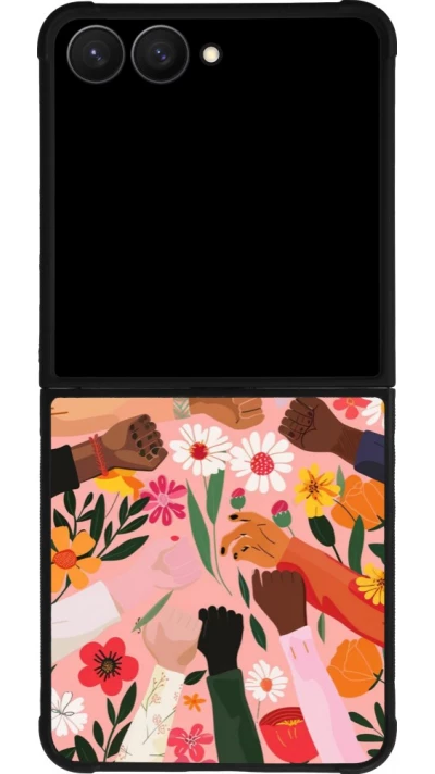 Samsung Galaxy Z Flip7 Case Hülle - Silikon schwarz Womens day 2026 8