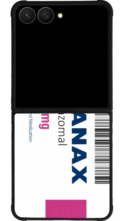 Samsung Galaxy Z Flip7 Case Hülle - Silikon schwarz Xanax Alprazolam 2025