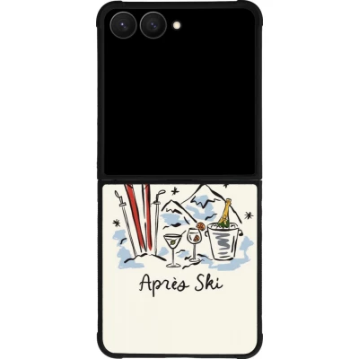 Coque Samsung Galaxy Z Flip8 - Silicone rigide noir After the sky 2026