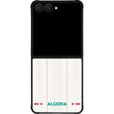 Samsung Galaxy Z Flip8 Case Hülle - Silikon schwarz Algerien 2026 personalisierbares Fussballtrikot