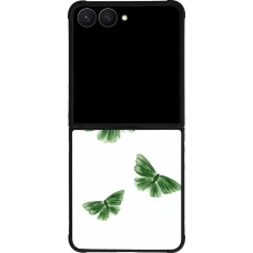 Coque Samsung Galaxy Z Flip8 - Silicone rigide noir Butterflies Spring 2026