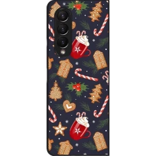 Samsung Galaxy Z Fold3 5G Case Hülle - Christmas 25 Pattern Gingerbread House