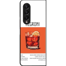Samsung Galaxy Z Fold3 5G Case Hülle - Cocktail Rezept Negroni