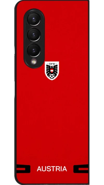 Samsung Galaxy Z Fold3 5G Case Hülle - O?sterreich 2026 personalisierbares Fussballtrikot