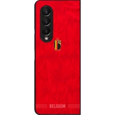 Samsung Galaxy Z Fold3 5G Case Hülle - Belgien 2026 personalisierbares Fussballtrikot