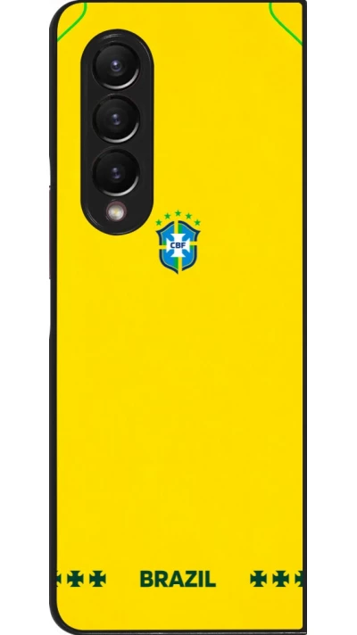 Samsung Galaxy Z Fold3 5G Case Hülle - Brasilien 2026 personalisierbares Fussballtrikot