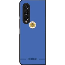 Samsung Galaxy Z Fold3 5G Case Hülle - Curaçao 2026 personalisierbares Fussballtrikot