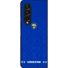 Samsung Galaxy Z Fold3 5G Case Hülle - Usbekistan 2026 personalisierbares Fussballtrikot