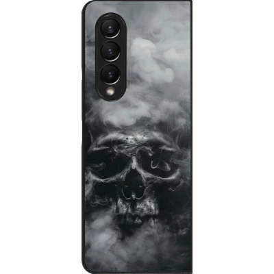 Samsung Galaxy Z Fold3 5G Case Hülle - Halloween 2024 smoky skull