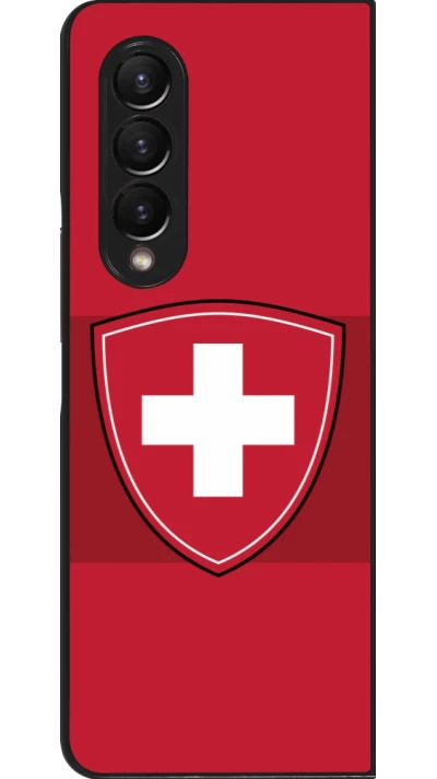 Samsung Galaxy Z Fold3 5G Case Hülle - Hockey World Championship Ecusson Suisse
