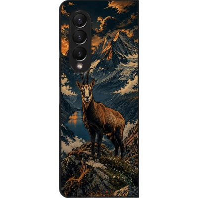 Coque Samsung Galaxy Z Fold3 5G - Linocut Chamois