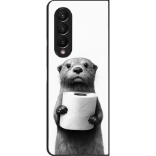 Coque Samsung Galaxy Z Fold3 5G - Loutre papier de toilette