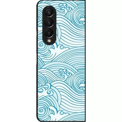 Samsung Galaxy Z Fold3 5G Case Hülle - Ocean Waves