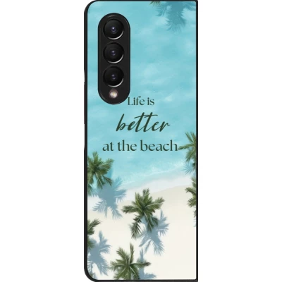 Coque Samsung Galaxy Z Fold3 5G - Summer 2025 Life is better at the beach