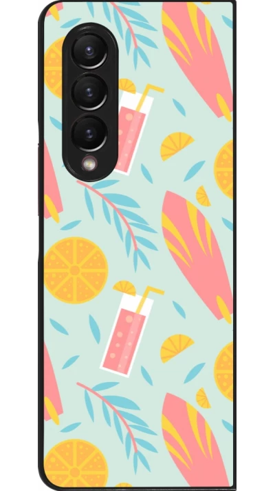Coque Samsung Galaxy Z Fold3 5G - Summer 2025 Pattern citron