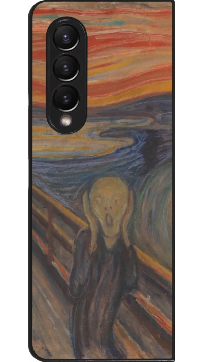 Coque Samsung Galaxy Z Fold3 5G - Tableau art - Le Cri - Edvard Munch