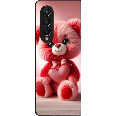 Coque Samsung Galaxy Z Fold3 5G - Valentine 2024 Ourson rose