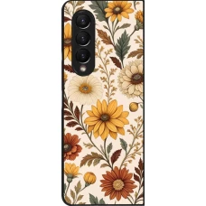 Samsung Galaxy Z Fold4 Case Hülle - Autumn 25 Flower pattern