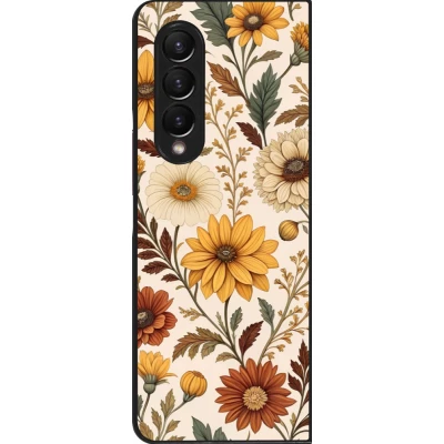 Samsung Galaxy Z Fold4 Case Hülle - Autumn 25 Flower pattern