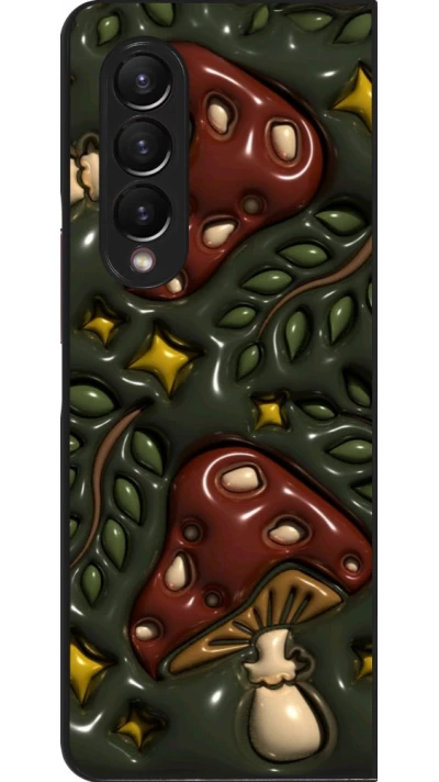 Coque Samsung Galaxy Z Fold4 - Autumn 26 3D mushrooms