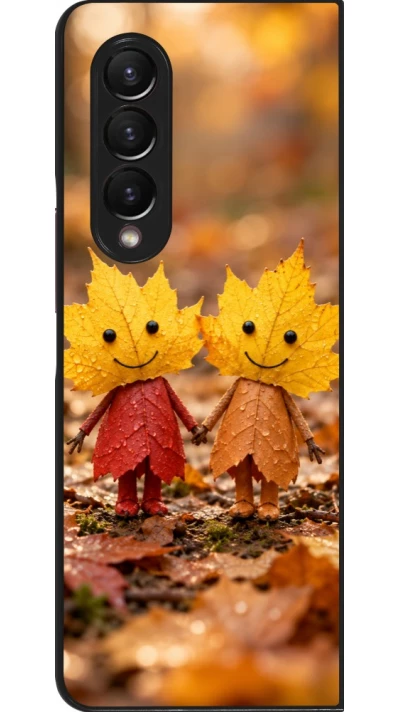 Coque Samsung Galaxy Z Fold4 - Autumn 26 Couple of leaves