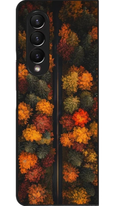 Coque Samsung Galaxy Z Fold4 - Autumn 26 Road in autumn