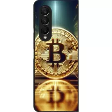 Samsung Galaxy Z Fold4 Case Hülle - Bitcoin Stehen