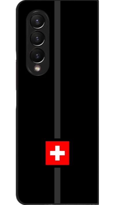 Samsung Galaxy Z Fold4 Case Hülle - Kanton CH schwarz