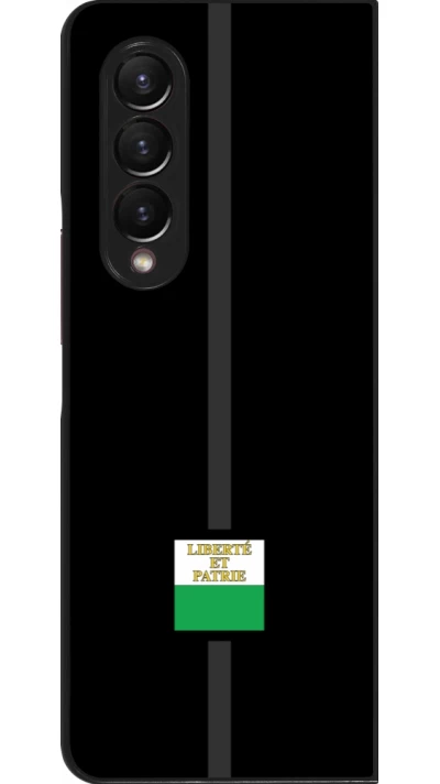 Samsung Galaxy Z Fold4 Case Hülle - Kanton VD schwarz