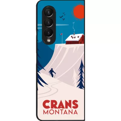 Samsung Galaxy Z Fold4 Case Hülle - Crans-Montana Cabane