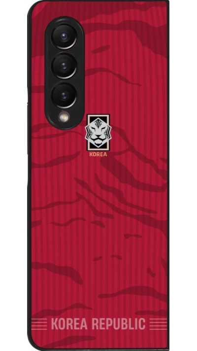 Samsung Galaxy Z Fold4 Case Hülle - Südkorea 2026 personalisierbares Fussballtrikot