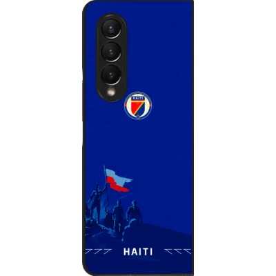 Samsung Galaxy Z Fold4 Case Hülle - Haiti 2026 personalisierbares Fussballtrikot