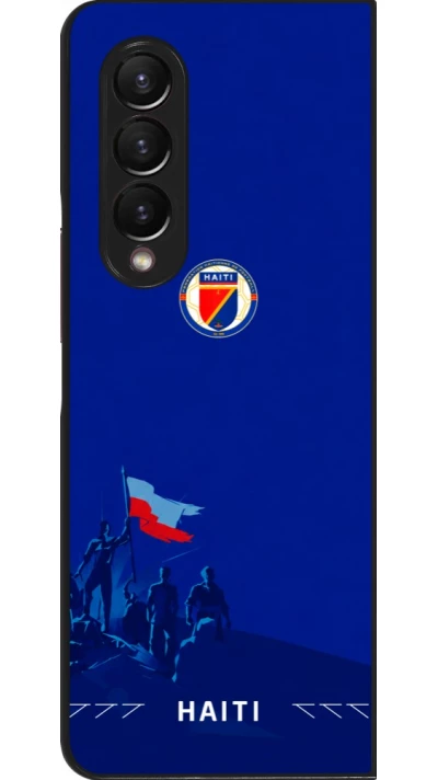 Samsung Galaxy Z Fold4 Case Hülle - Haiti 2026 personalisierbares Fussballtrikot