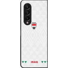 Samsung Galaxy Z Fold4 Case Hülle - Irak 2026 personalisierbares Fussballtrikot