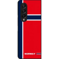 Samsung Galaxy Z Fold4 Case Hülle - Norwegen 2026 personalisierbares Fussballtrikot