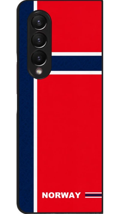 Samsung Galaxy Z Fold4 Case Hülle - Norwegen 2026 personalisierbares Fussballtrikot