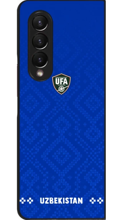 Samsung Galaxy Z Fold4 Case Hülle - Usbekistan 2026 personalisierbares Fussballtrikot