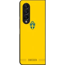 Coque Samsung Galaxy Z Fold4 - Maillot de football Suède 2026 personnalisable
