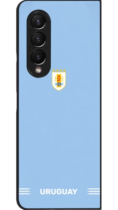 Samsung Galaxy Z Fold4 Case Hülle - Uruguay 2026 personalisierbares Fussballtrikot
