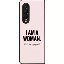 Samsung Galaxy Z Fold4 Case Hülle - I am a woman