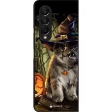 Samsung Galaxy Z Fold4 Case Hülle - Halloween 21 Witch cat