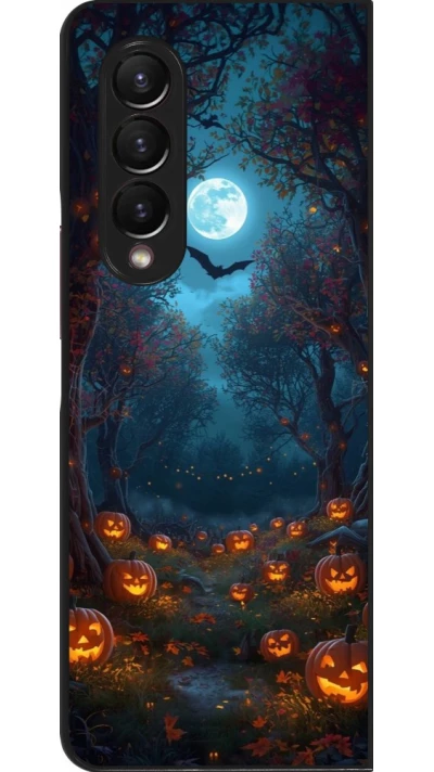 Coque Samsung Galaxy Z Fold4 - Halloween 2026 Road of Pumpkins